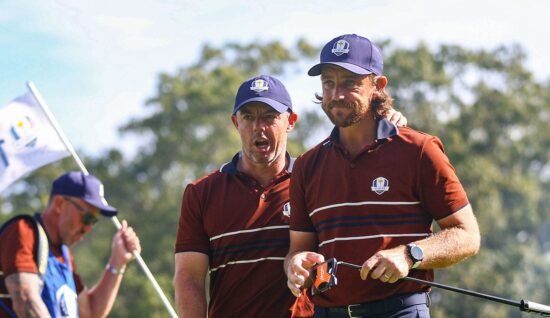 Tommy Fleetwood shines, Rory McIlroy chirps fans as Europe extends Ryder Cup lead
