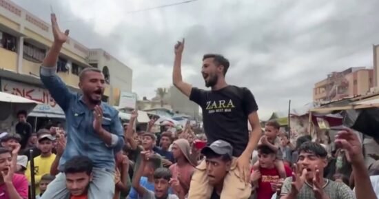 Both sides celebrate Trump’s Gaza plan