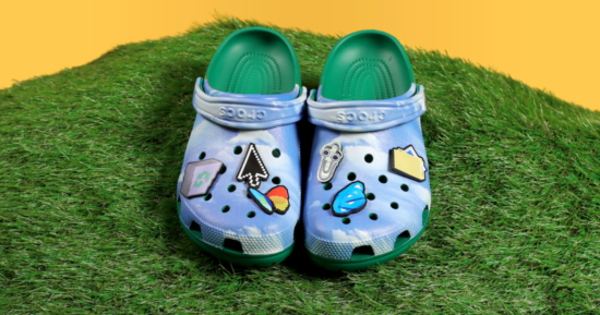 You can now buy Microsoft’s Windows XP Crocs for $79.95