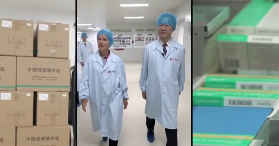 Inside factory producing fentanyl in China