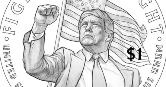 Trump coin design touted by Treasury