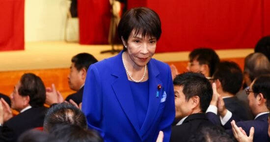 Japan’s first female governing-party leader is an ultra-conservative star in a male-dominated group