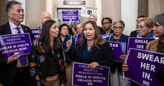 Democrats ramp up pressure on Speaker Johnson to seat Rep.-elect Adelita Grijalva