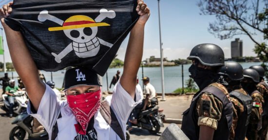 Gen Z protesters united by an anime pirate flag are challenging governments around the world