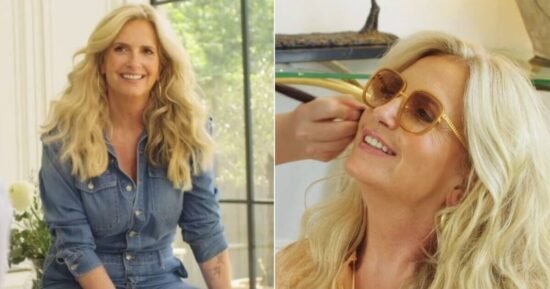 Penny Lancaster’s makeup artist reveals products for modern 70s look