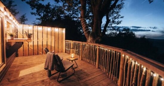 You can stay in ‘UK’s most magical treehouse’ with private bar & sauna | UK | Travel