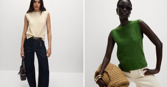 This £28 M&S knitted vest is the perfect autumn staple