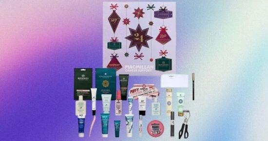 Boots Macmillan beauty advent calendar with No7 and Liz Earle now £45
