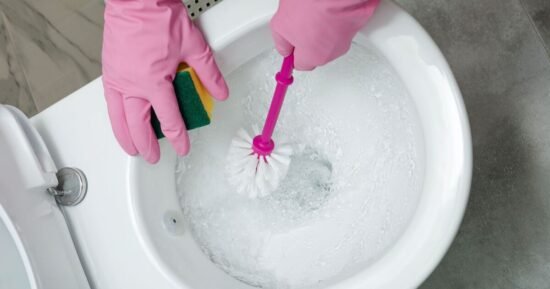 Toilet limescale will vanish in 1 hour if you clean with 1 kitchen item