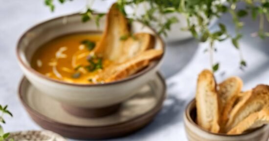 Give soup a 75g protein boost with two unusual ingredients
