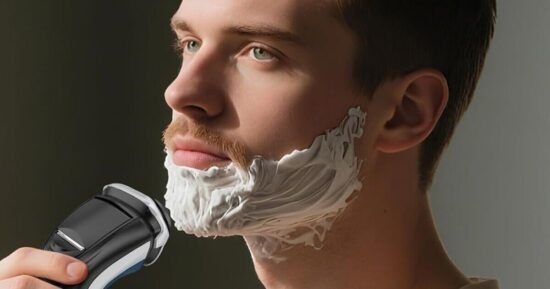 Men’s electric razor with two-hour runtime now less than £30