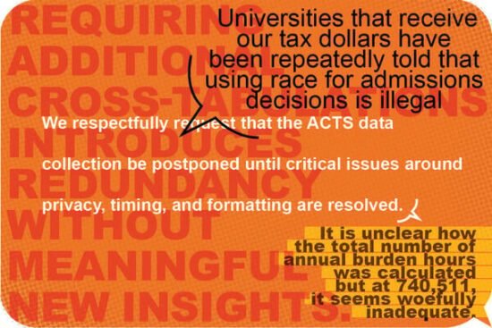 Institutions, Advocates Argue Against Admissions Data Collection