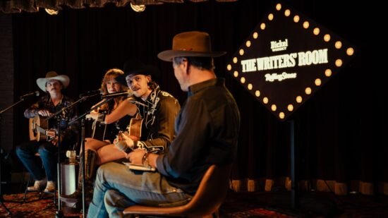 Kaitlin Butts, Tyler Halverson and Braxton Keith Rock Writers’ Room