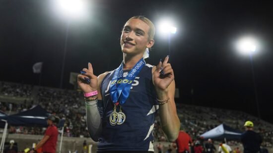 Trans athlete leads girls’ high school volleyball team to first place