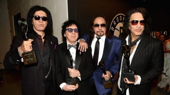 Gene Simmons and Kiss Co-Founders Attend