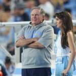 UNC coach Bill Belichick, girlfriend Jordon Hudson’s hot mic moments leaked