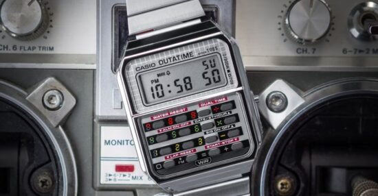 Casio goes back to the ‘80s for its Back to the Future calculator watch