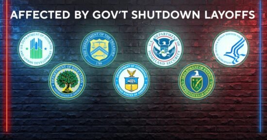 Layoffs across 7 federal agencies as government shutdown reaches Day 13