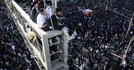 Thousands of ultra-Orthodox Jews protest against military service in Israel