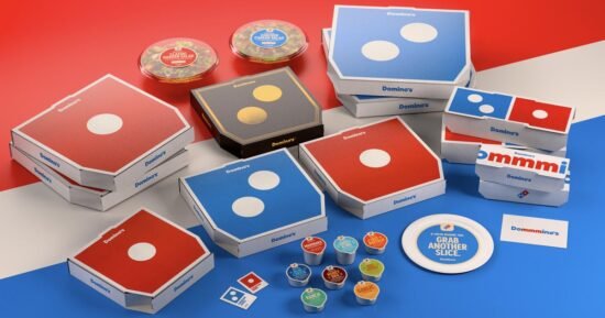 Domino’s is serving up a fresh look for the first time in 13 years. Check out the redesign.