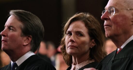 As justices confront harassment, death threats and an assassination attempt, Barrett declares “I’m not afraid”