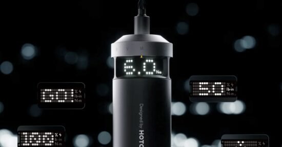 Hoto put a lo-fi torque display on its new cordless screwdriver