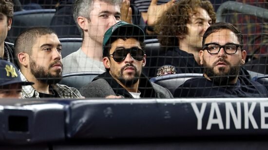 Bad Bunny appears to stay seated during ‘God Bless America’ at Yankee Stadium: report