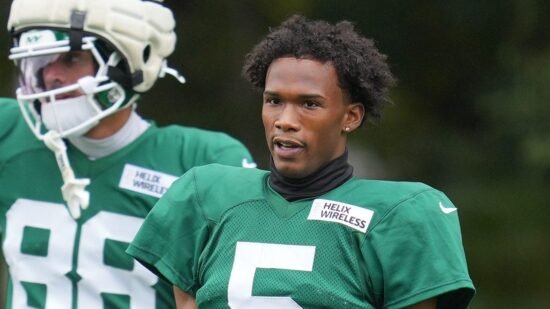 Jets’ Garrett Wilson upset after poor first-half performance