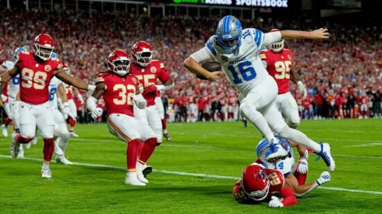 Lions trick play TD taken away after penalty
