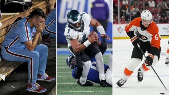 Philadelphia sports suffer miserable night not seen in over four decades