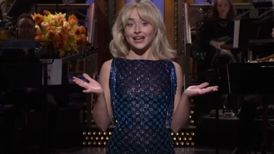 Sabrina Carpenter Mocks ‘Man’s Best Friend’ Cover Controversy on ‘SNL’