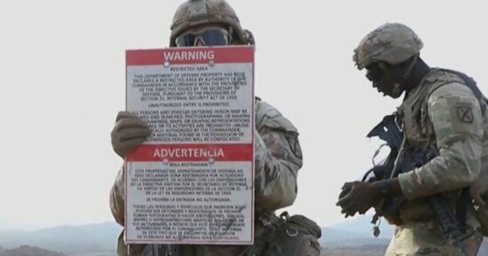 U.S. military presence at southern border hampering hunters, hikers