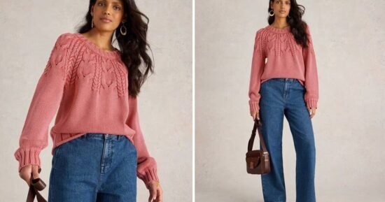 White Stuff jumper is a ‘winter staple’ and now 30% off