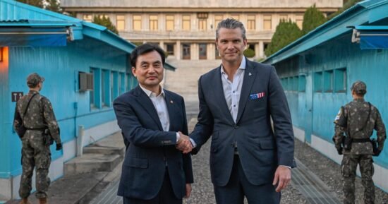Pete Hegseth visits DMZ ahead of talks on U.S. troops in South Korea