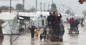 Torrential rain brings more destruction to Gaza Strip