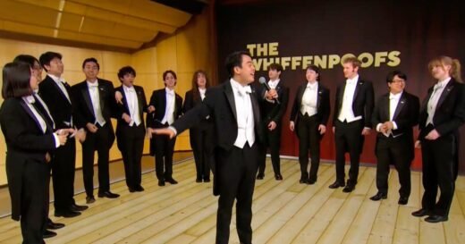 The Yale Whiffenpoofs perform for CBS News