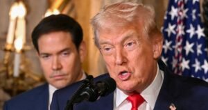 Europe pushes back at Trump’s ‘authoritarian’ sanctions on anti-disinformation figures