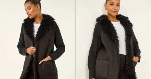 Winter coatigan now reduced to £36 with 20% off praised by shoppers