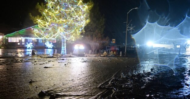 More downpours in store for soaked California with additional mudslides and debris flows possible