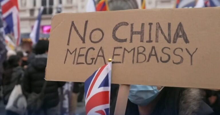 Controversial Chinese embassy construction in London delayed