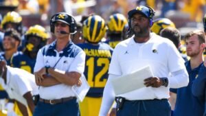 Jim Harbaugh reacts to Sherrone Moore’s firing and charges at Michigan