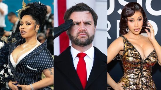 Vice President JD Vance Sides With Nicki Minaj Over Cardi B in Rap Feud