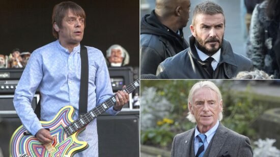 Stars and fans including Liam Gallagher, Paul Weller and David Beckham gather for Gary ‘Mani’ Mounfield’s funeral | Ents & Arts News
