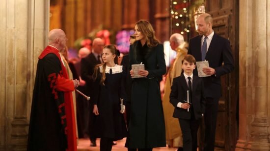 Celebrities join the Princess of Wales for a carol service to thank Britain’s volunteers | UK News