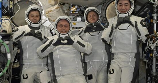 Astronaut says crew in good shape after medical issue, but calls early return to Earth “bittersweet”