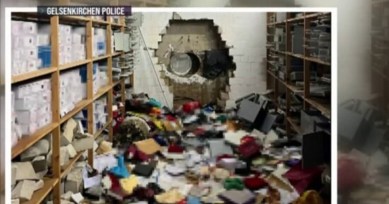 Search for suspects in brazen German bank heist