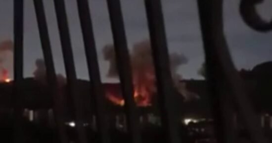 Gunfire rings out in Caracas near Venezuelan presidential palace