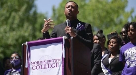 Fired a Week Ago, Morris Brown President Is Back on the Job