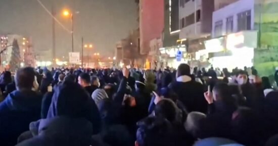 Violent crackdown in Iran as Trump warns regime ‘we’ll start shooting’ if more protesters are killed