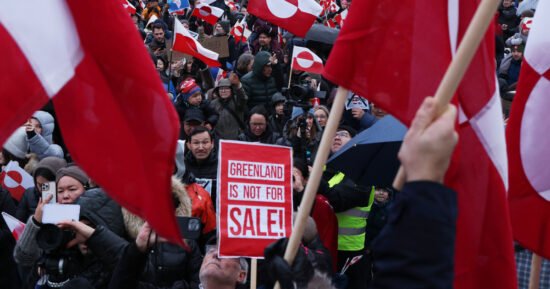 Europe vows strong response to Trump’s ‘blackmail’ over Greenland